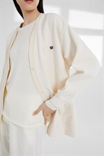 现货、春季新款针织开衫，其它，素墨