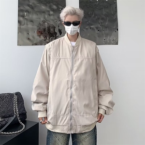 2025年美式复古高街工装夹克潮牌男休闲棒球服春秋款外套1333-P65图片