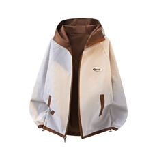 JK9012/P70春装新款两面服夹克男防水冲锋衣大码外套两面穿，男装夹克，电商A141
