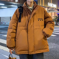 棉衣男士秋冬季宽松百搭立领加厚保暖长袖开衫棉服MY005p138控158，男装棉衣，星座605(原A050)