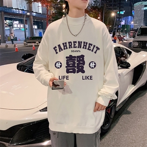 半高领毛衣男士大码针织衫男毛线衣男 M18256-P45 加绒款-P65图片