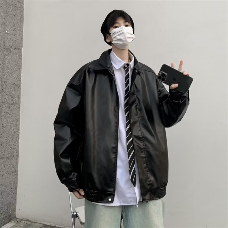 美式秋冬季新款外套凯美拉皮夹克W284P70,男装夹克,星座1116-2