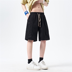 宽松五分短裤夏季男士休闲短裤100聚酯纤维DK2509-特P28控48，男装牛仔裤，电商B370