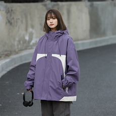 新款现货户外连帽夹克男冲锋衣外套JK810-P80，男装夹克，星座1204-3