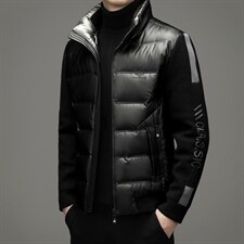2023冬季中青年男士羽绒服90%鸭绒长袖青年保暖外套QS9179-P205，男装羽绒服，星座1105-3