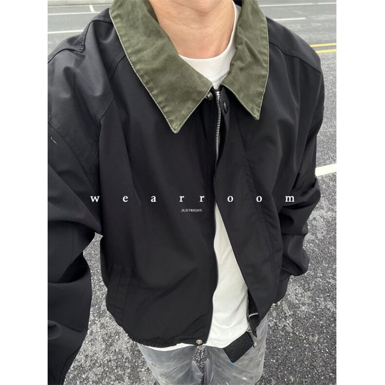 飞行员夹克男士秋季新款美式复古机能风外套宽松男装J3115,男装夹克,星座1116A（原606A-3）