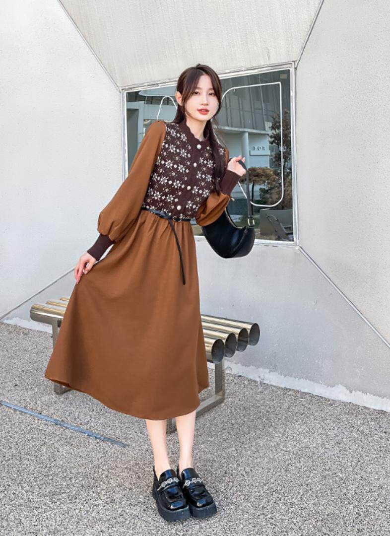 秋装新款连衣裙，女装连衣裙，琴菲儿