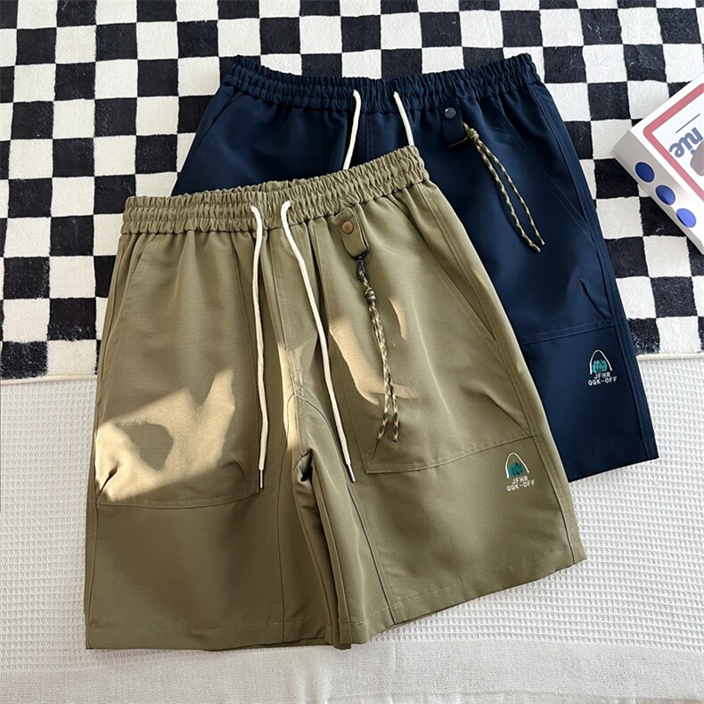 休闲短裤男韩版潮流痞子帅气2026夏季新款ins宽松五分裤K4070-P33,男装牛仔裤,星座412
