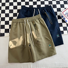 休闲短裤男韩版潮流痞子帅气2026夏季新款ins宽松五分裤K4070-P33，男装牛仔裤，星座412