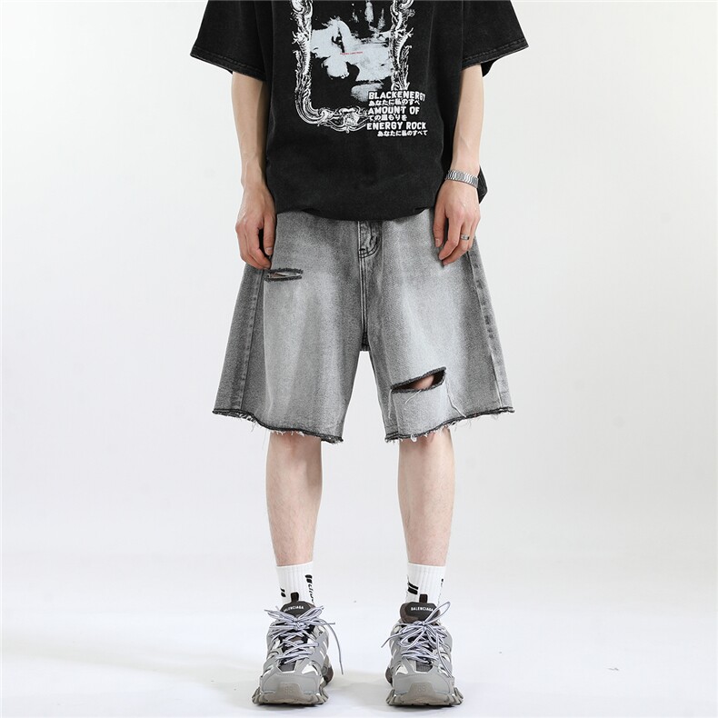 xz905-2-Z036#P45牛仔短裤,男装牛仔裤,星座905-2