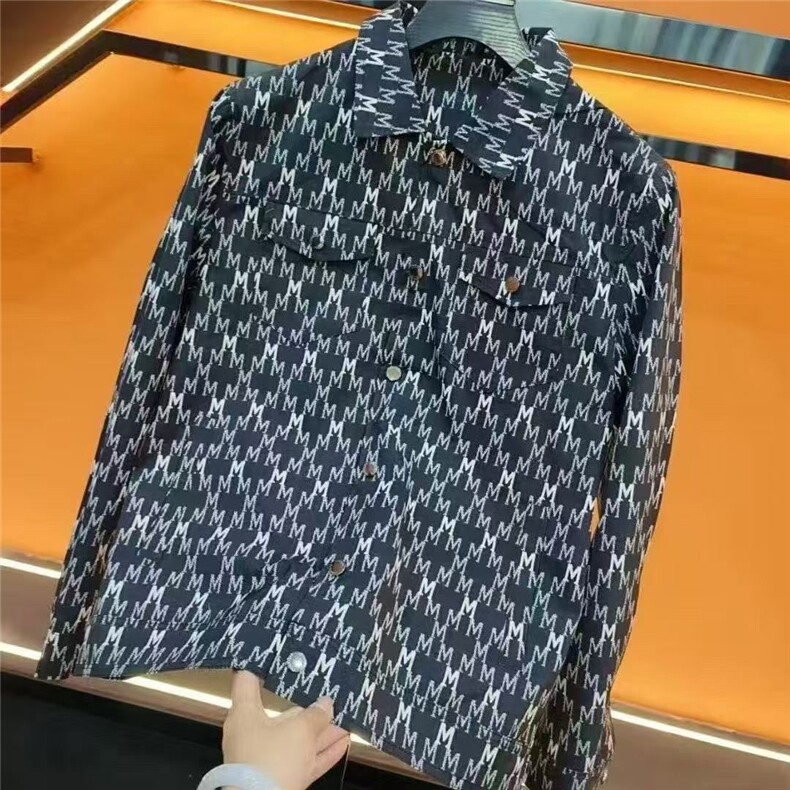 (网络图)韩版休闲时尚都市满纹翻领高品质衬衣外套313B-24507-P95，男装衬衫，星座313B