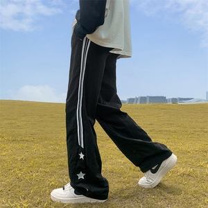 秋季百搭速干休闲裤男 高街潮流长裤子K2006/P32图片