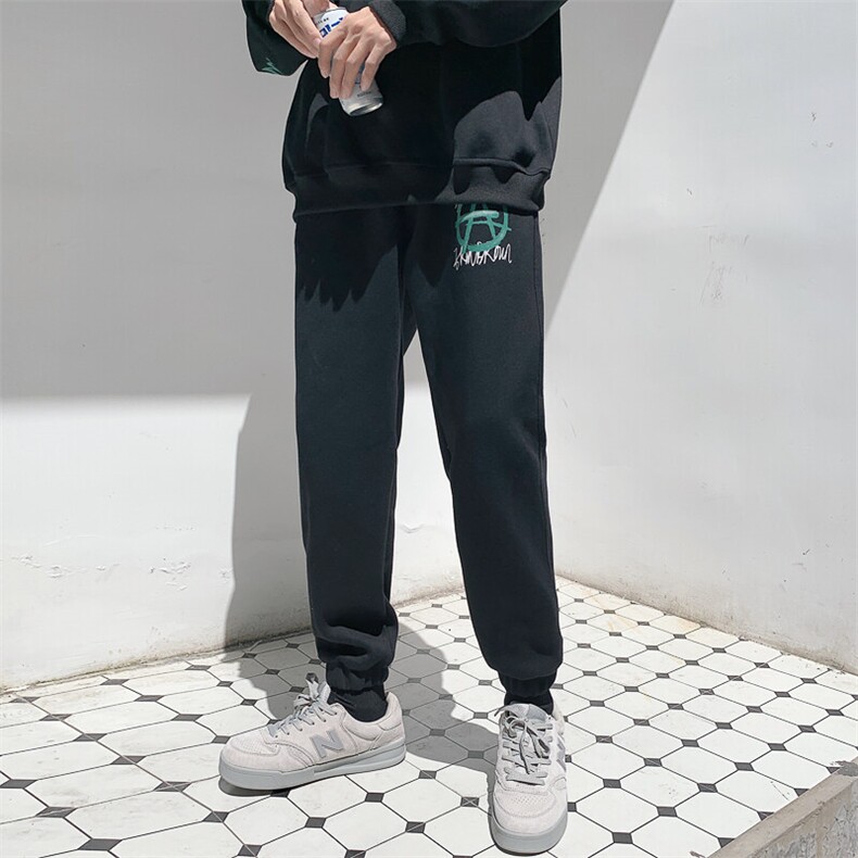1春季新款港风休闲圆领宽松流行情侣青春套头卫衣套装7266P70控98,男装卫衣,星座226-2