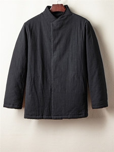 秋冬新款风男装汉服领男士棉衣HM13P130图片