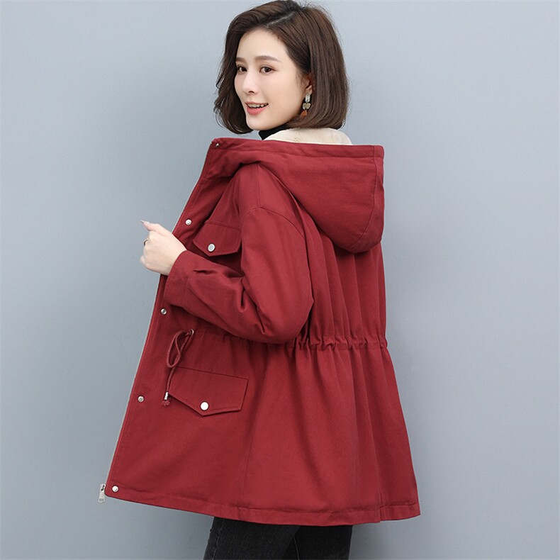 2022年冬季舒适潮流简约大方气质百搭有范外套,女装棉衣/棉服,姿萝菲