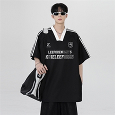 2026新款短袖男女同款百搭潮牌个性印花夏季透气T恤T37-P38，男装T恤，电商C307