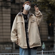 2025秋工装外套男士休闲情侣夹克衫JK321，男装夹克，星座1108