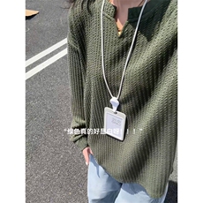 XZ809A/VL01/特P14深度库存量大可谈美式V领肌理感百搭长T卫衣，男装卫衣，星座809A(原222-1)