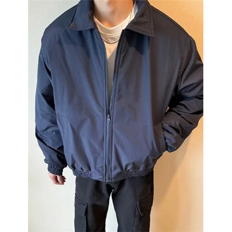 垫肩飞行夹克棉服男款冬季三防羽绒棉衣短款硬汉外套 M5017图片