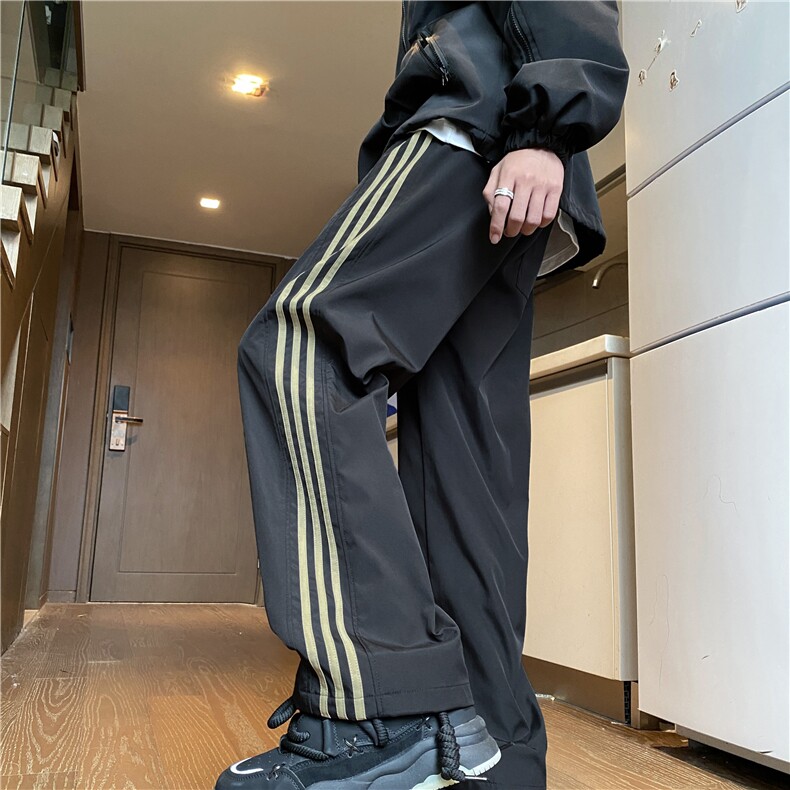 2025秋季新款机能户外三条杠宽松冲锋裤B315-K24335-特p35控68,男装休闲裤,电商B315