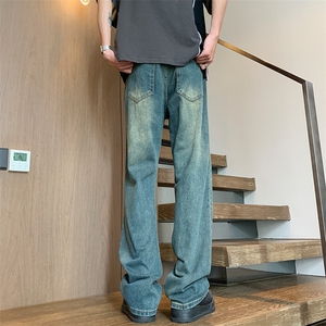 现货~~美式水洗男女同款微辣牛仔裤 BK430-P45控68图片