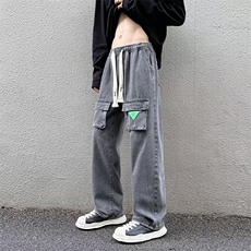 2024美式牛仔裤男款直筒长裤潮NK542P35，男装牛仔裤，星座1116-2