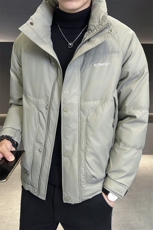 2024直播男羽绒服冬季加厚保暖白鸭绒时尚潮牌夹克Y9823P145，男装夹克，星座914