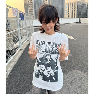 漫画卡通正肩短袖T恤 D328-T25115-P28图片