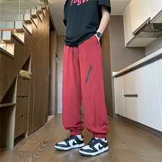 速干凉感冰丝休闲裤K003模特地板92%聚酯纤维8%氨纶(S-5XL)TP23，男装休闲裤，电商A088