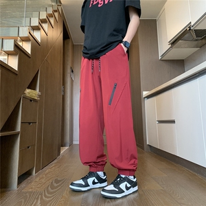 速干凉感冰丝休闲裤 K003模特地板 92%聚酯纤维8%氨纶(S-5XL)TP23图片