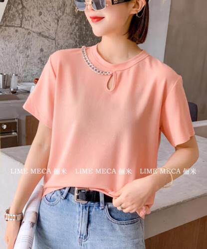2021新款夏装欧版T恤，女装T恤，Lime meca 俪米
