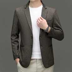 SJ2322男式2024年秋季新款长袖薄款西服休闲商务便服西装单西，男装西服，电商B360