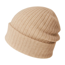 2025年秋季秋冬时尚百搭通勤简约休闲宽条双层帽，帽子，远腾羊绒