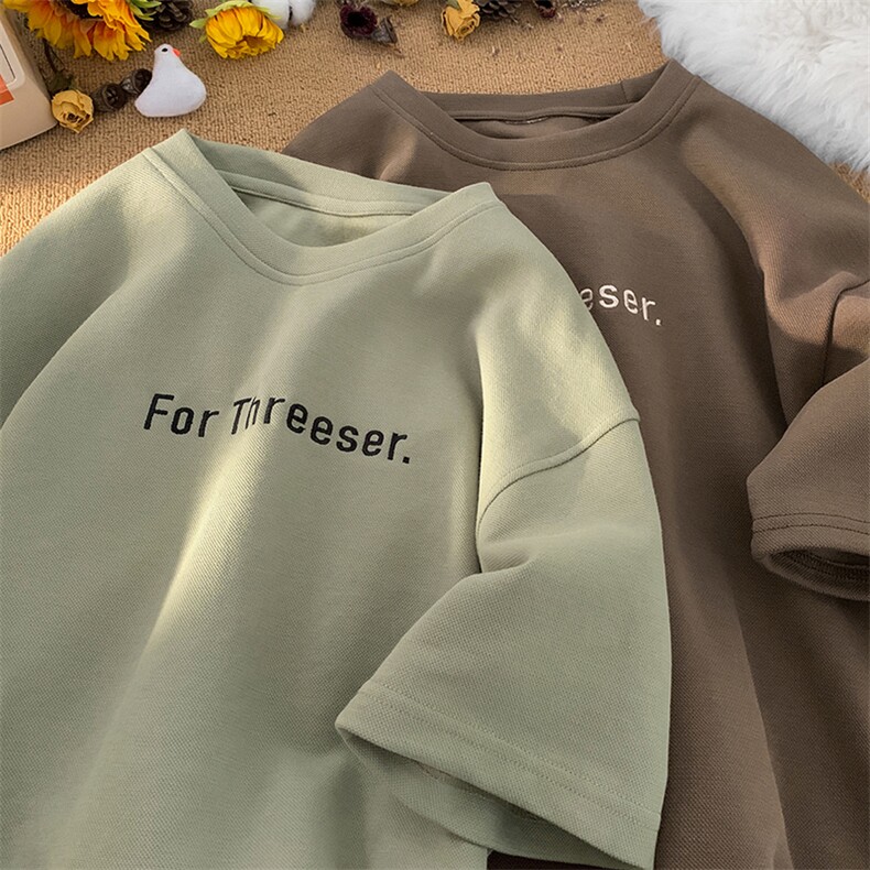 7个高点击重磅品质港风宽松刺绣短袖男T恤X416b-1-DT506-P35限48,男装T恤,星座416B-1