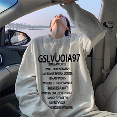 抖音得物供货可提供视频2024秋冬新款重磅美式卫衣DY5708，男装卫衣，电商A486