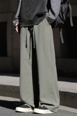 2025休闲男裤秋冬新款复合加厚款直筒宽松百搭松1667-2-特P44，男装休闲裤，星座1006-1