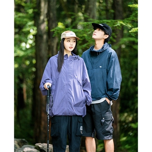 2024夏季防晒衣连帽防晒服宽松百搭纯色外套F019-P40图片