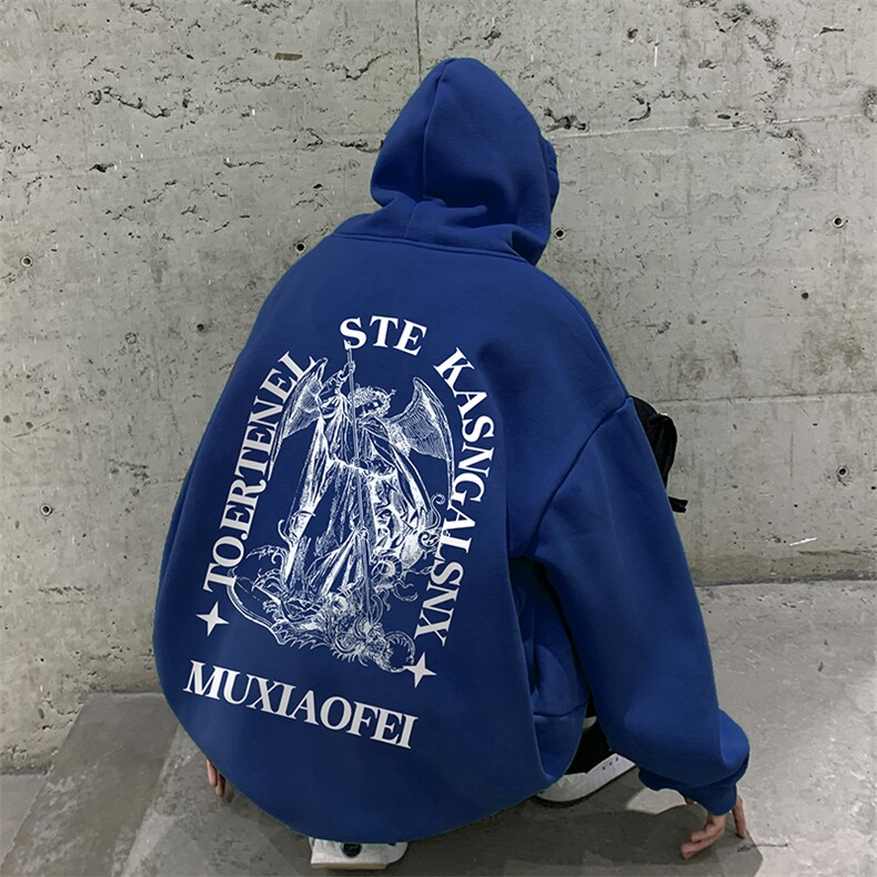 抖音供货、复合重磅360克现货连帽卫衣宽松D223A-WY2387-特P35,男装卫衣,电商019-1