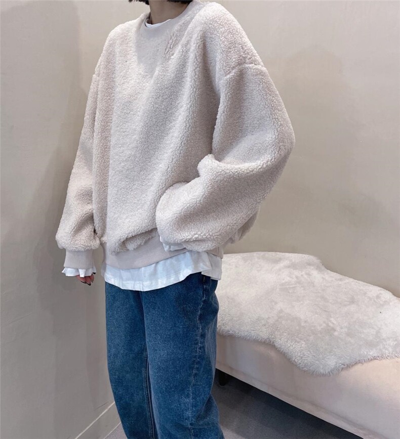 新款加绒卫衣，女装卫衣/绒衫，韩流星