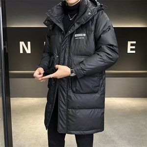 2025冬款羽绒服男店主风时尚长款保暖外套男上衣B317/2823/P258图片