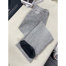 B221美式ins高街修身微喇弹力加绒牛仔裤LK24377-特P48控88，男装牛仔裤，电商B221