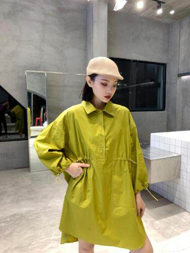 新款韩版衬衣裙，女装，娜依佳