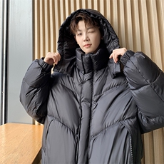 90%白鸭绒羽绒服冬装冬季保暖加厚外套225-2-Y213-P255控328，男装羽绒服，星座225-2