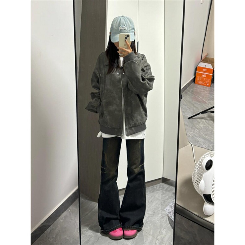 【有货】5333CC-特P80夹棉麂皮衣外套男加厚翻领棉衣,男装夹克,星座1007（原301D）