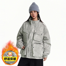美式新款冬多口袋户外机能休闲棉衣外套A436-W995-P95138，男装棉衣，电商A436