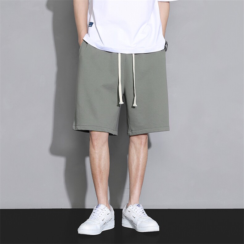 HX1025-TP30控价48纯色夏季短卫裤男士直筒宽松百搭短裤休闲裤,男装休闲裤,电商A102