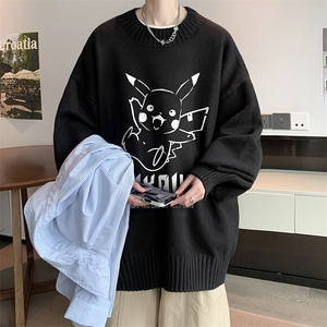 半高领毛衣男士大码针织衫男毛线衣男 M18078-P45 加绒款-P65图片
