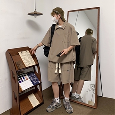短袖polo衫短裤套装情侣运动服TZ307P75控98，男装牛仔裤，电商A309