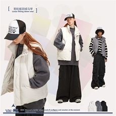 2024冬基础款羽绒马甲--5187模特图控价228，男装羽绒服，电商S012（CATTEE）