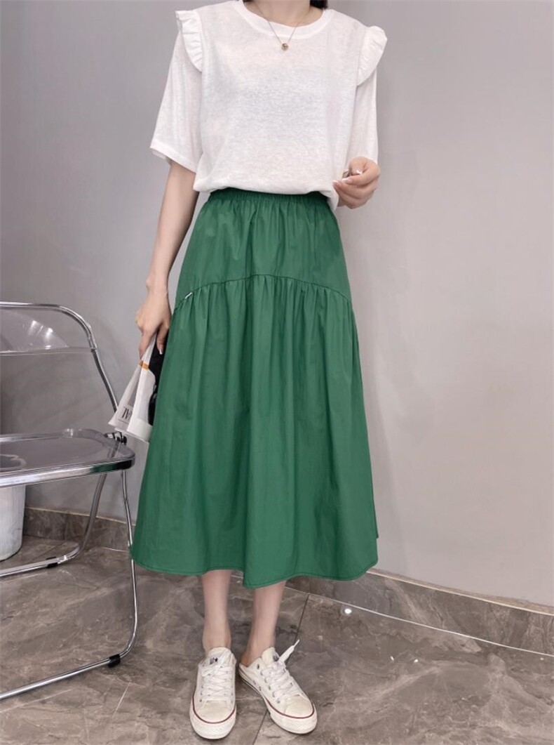 半裙，女装半身裙，曼希野